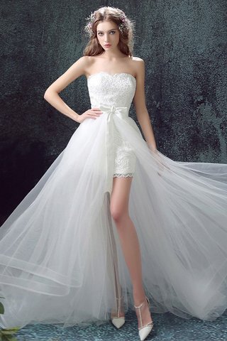 Abito da sposa unico semplice sensuale particolare all aperto moderno