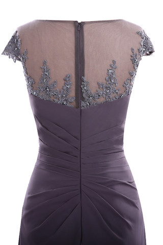 Abito mamma sposa Grande Semplice Favola con Perline Moda