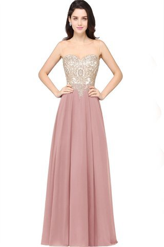 Abito da ballo in pizzo formale distintivo moderno in chiffon con cristino