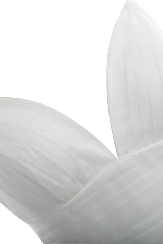 Abito da Sposa Strano Senza Strap a Riva Particolare Tubino