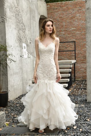 Abito da sposa allettante naturale classico stravagante sirena moderno