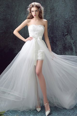 Abito da sposa unico semplice sensuale particolare all aperto moderno