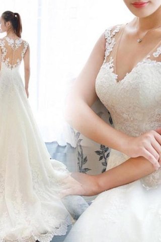 Abito da sposa convenzionale incredibile lusso vintage con bottone a sala