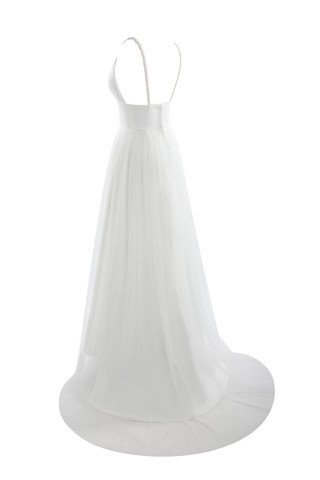 Abito da Sposa Strano Senza Strap a Riva Particolare Tubino