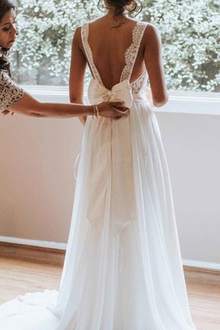 Abito da sposa principessa singolo in pizzo con piega con ricamo semplice