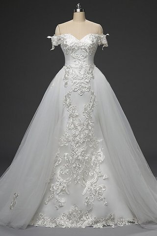 Abito da sposa elegante affascinante strano meravigliosa formale allacciato