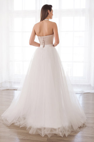 Abito da sposa in tulle sogno semplice a terra scintillante lunghi