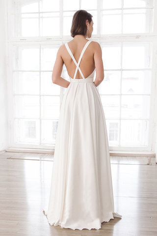 Abito da sposa cerniera delicato favola formale e informale in pizzo senza maniche