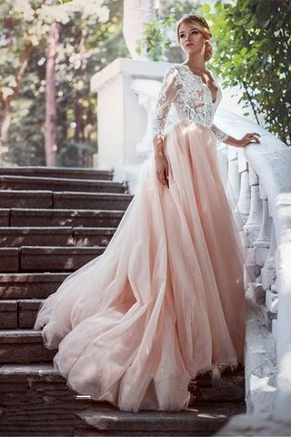 Abito da sposa lunghi a terra con piega all aperto orecchiabile con applique